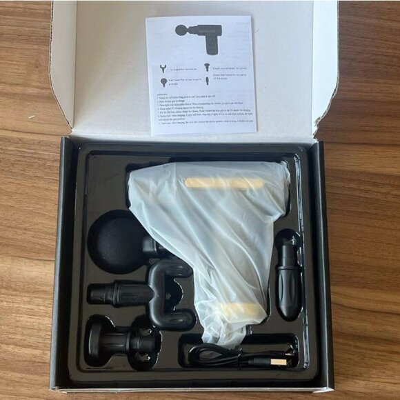 USB charging massage cervical vertebra waist relaxation vibration  massage gun - Picture 8 of 8